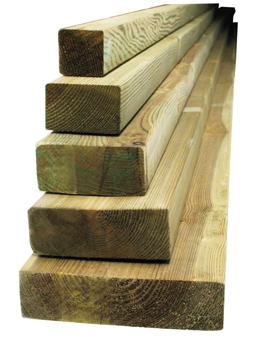 Regel Impregnerad 45 x 195 mm - 5,4 m Södra Wood